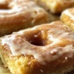 Old-Fashioned Buttermilk Donut Bars with Brown Butter Maple Vanilla Bean Glaze