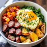 Sausage and Potato Meal Prep Breakfast Bowls