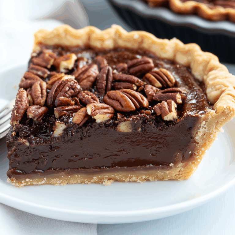 Bourbon Chocolate Pecan Pie