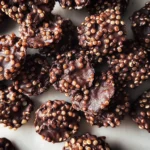 3-Ingredient Dark Chocolate Quinoa Crisps
