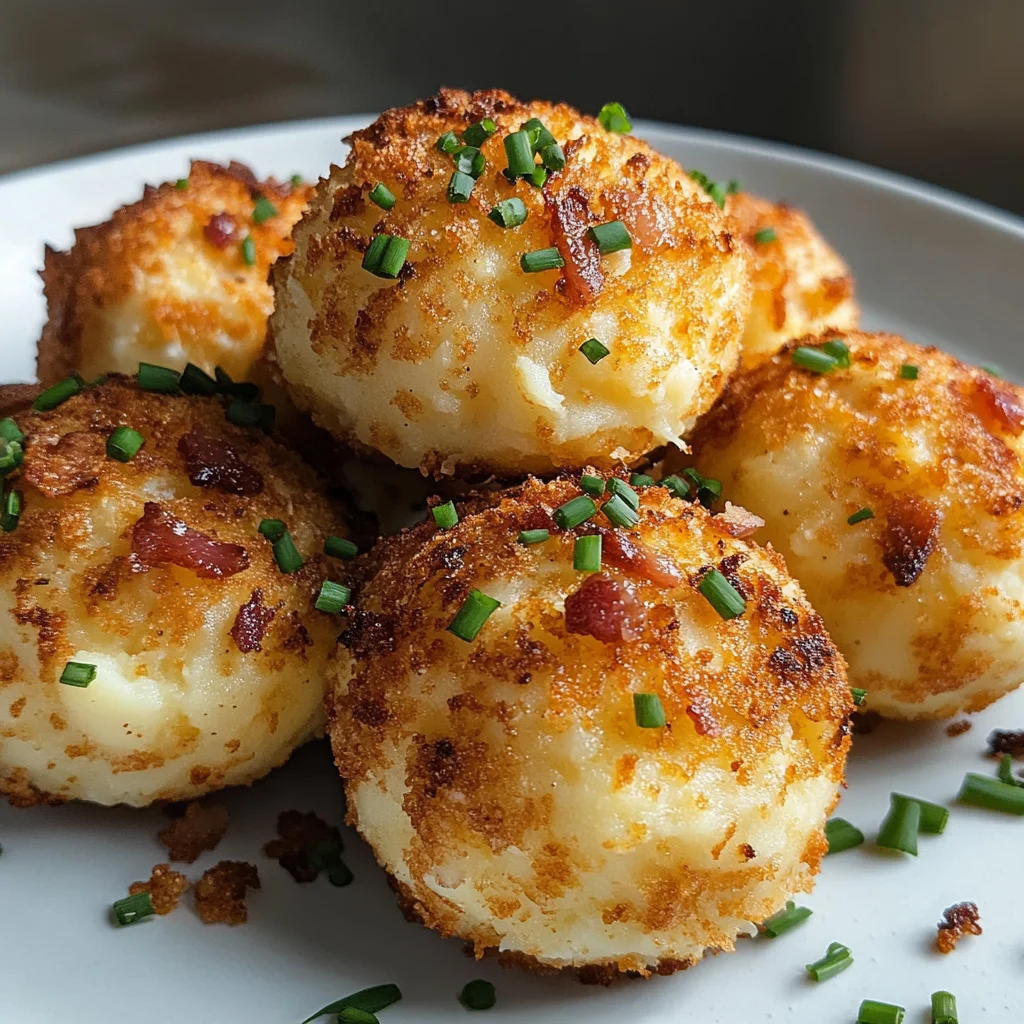 Air Fryer Mashed Potato Balls: The Crispiest Recipe Ever!