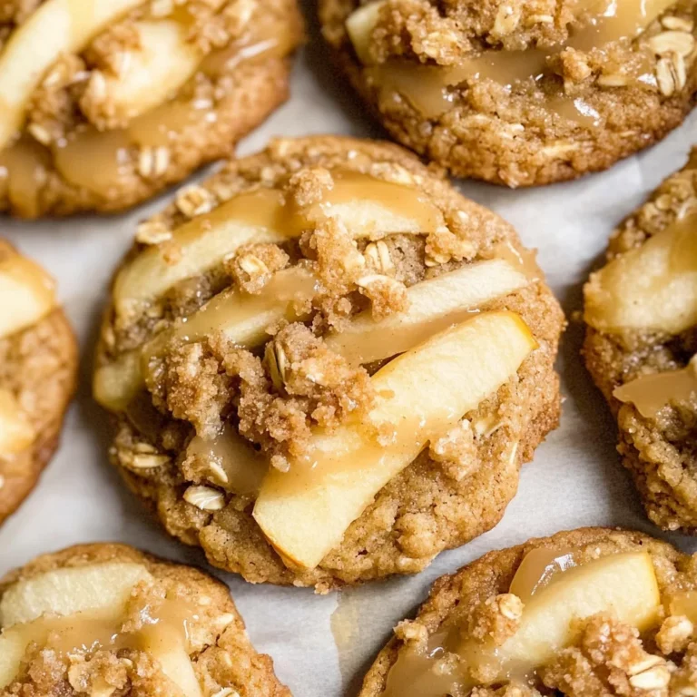 Apple Crisp Cookies