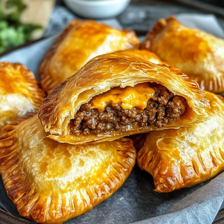 Beef & Cheese Empanadas Recipe