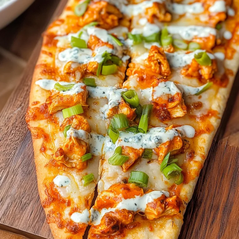 Buffalo Chicken Flatbread