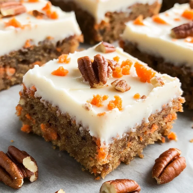 Carrot Cake Bars