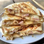 Chicken Cordon Bleu Quesadillas