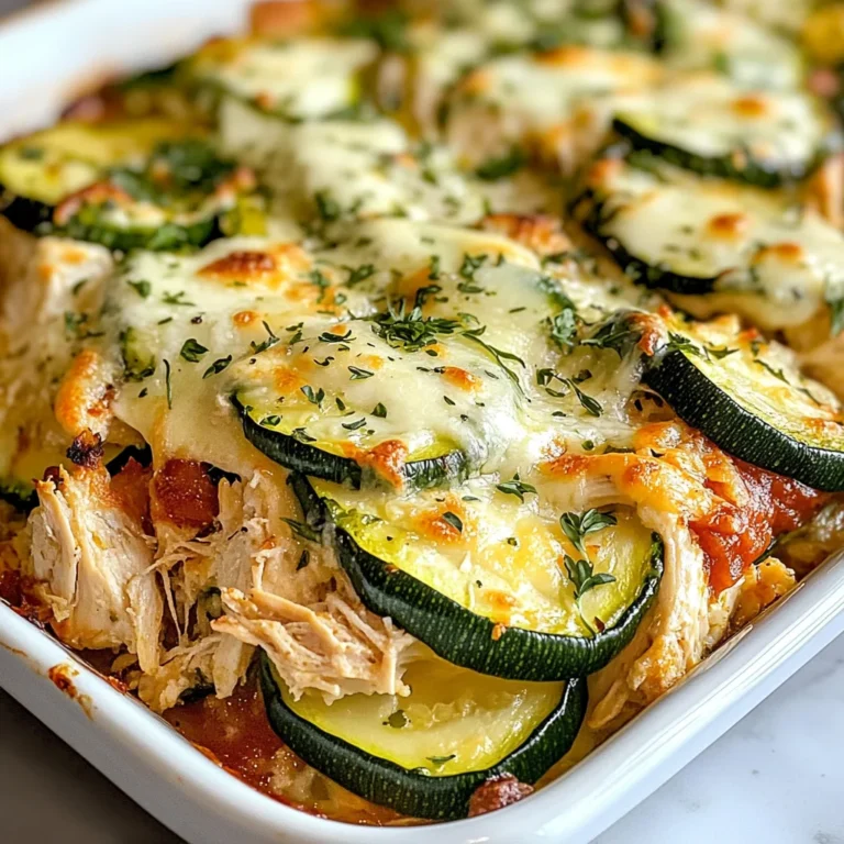 Chicken Zucchini Bake