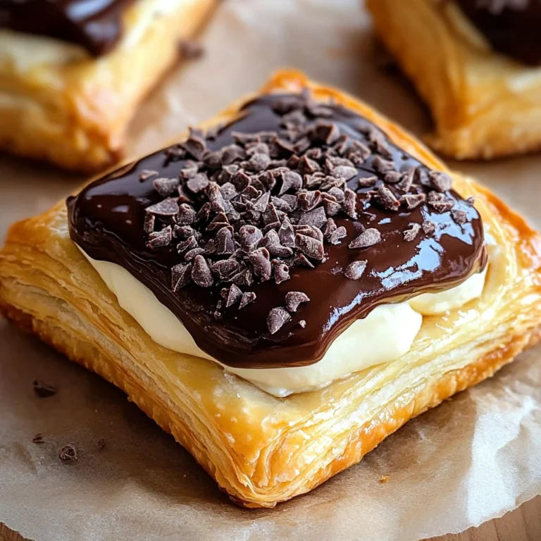 Chocolate Cream Cheese Danish