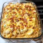 Creamy Southern Spaghetti Bake