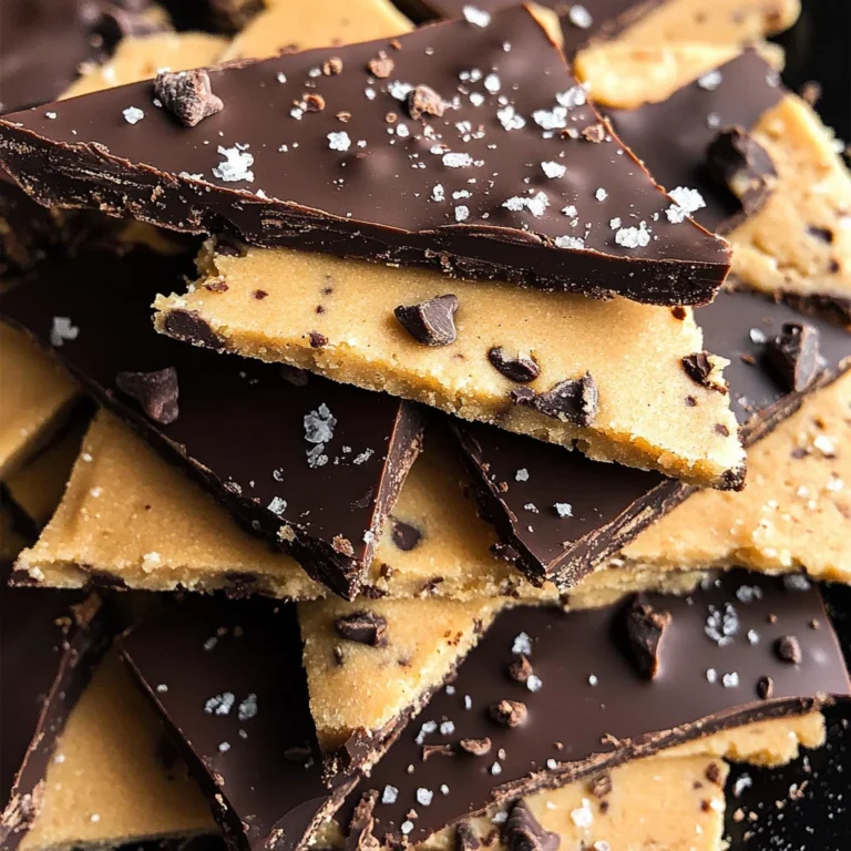 Healthy Cookie Dough Bark