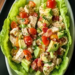 Light & Tasty BLT Chicken Salad Lettuce Wraps