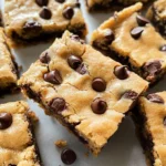 Melt-in-Your-Mouth Chocolate Chip Cookie Bars