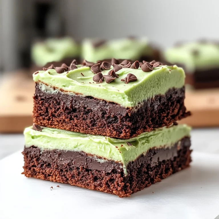 Mint Brownies