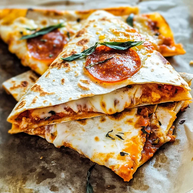 Pepperoni Pizzadillas: Quick and Delicious Recipe at Home