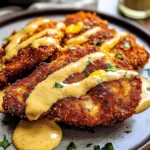 Pretzel Chicken with Mustard-Cheddar Sauce: An Amazing Ultimate Recipe