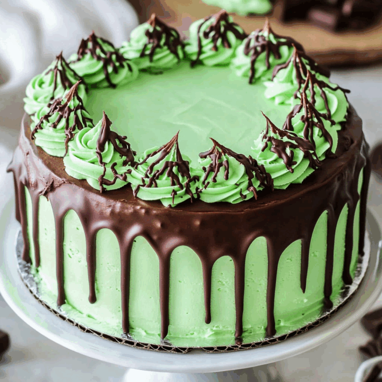 Chocolate Mint Cake