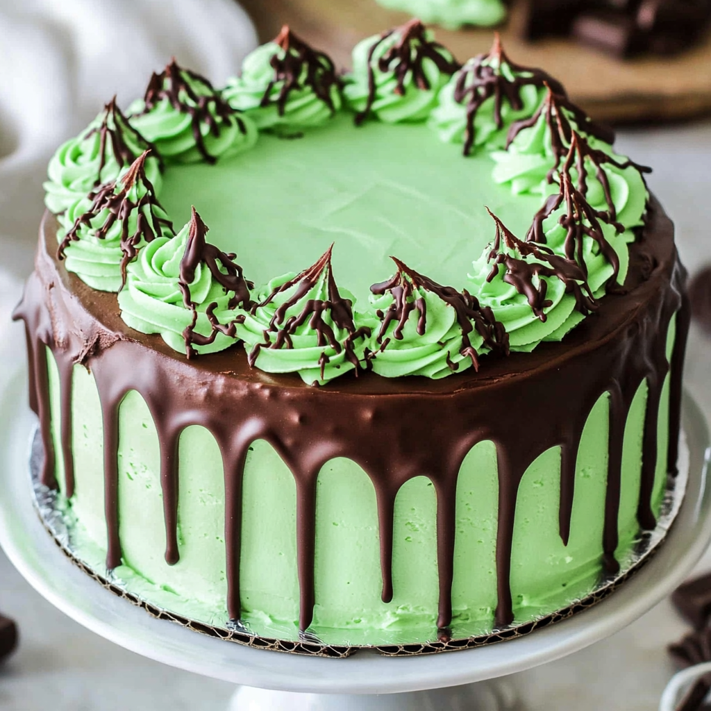Chocolate Mint Cake