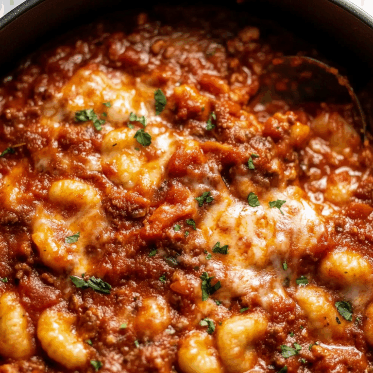 Easy Stovetop Gnocchi Lasagna