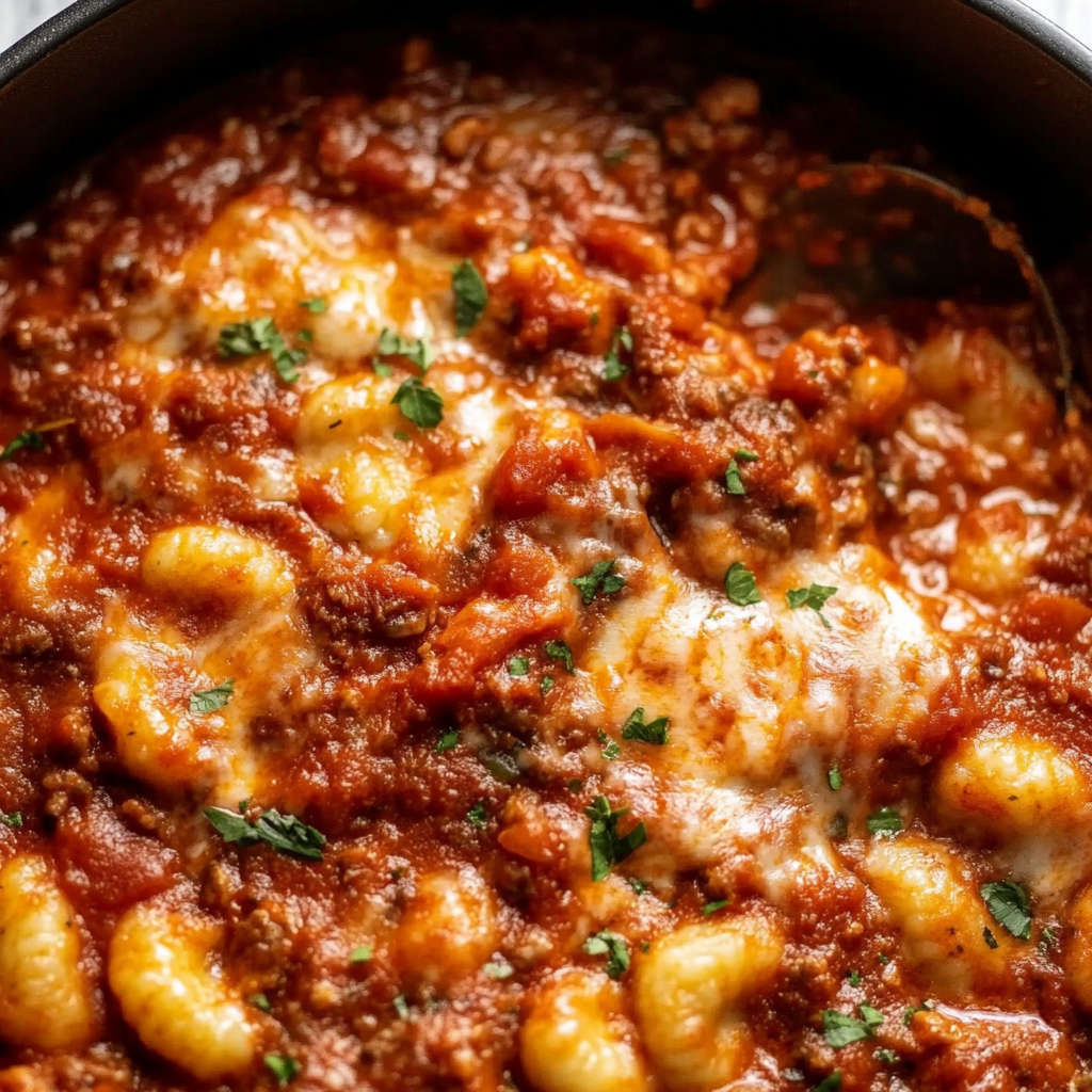 Easy Stovetop Gnocchi Lasagna