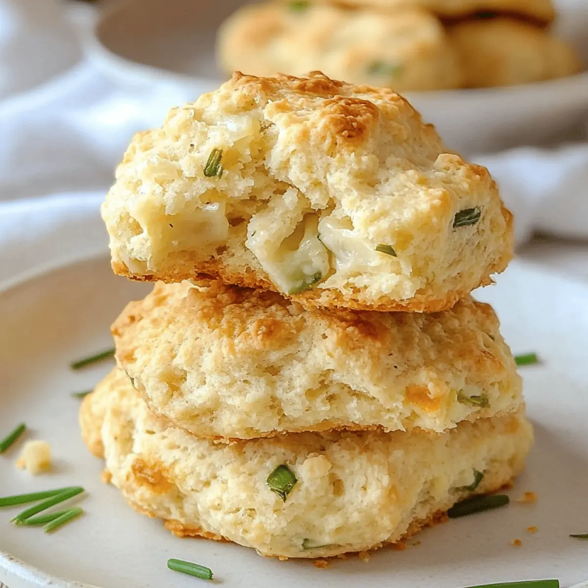 Leek and Cheese Biscuits Recipe